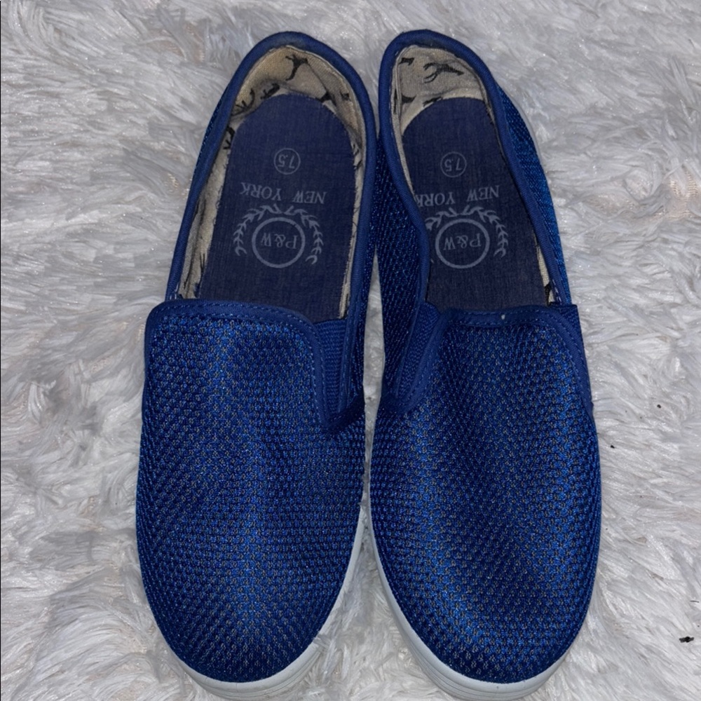 Blue Women's Flats by